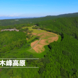 ドローン空撮　白木峰高原