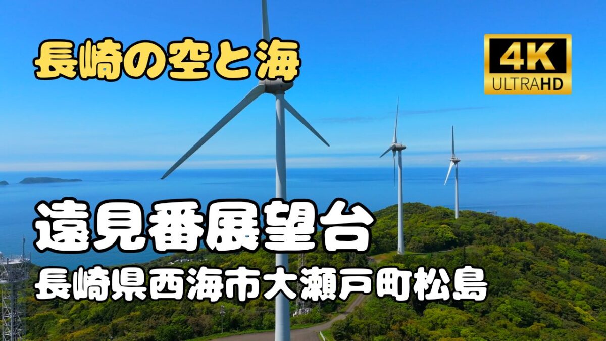 ドローン空撮　遠見番展望台（松島）